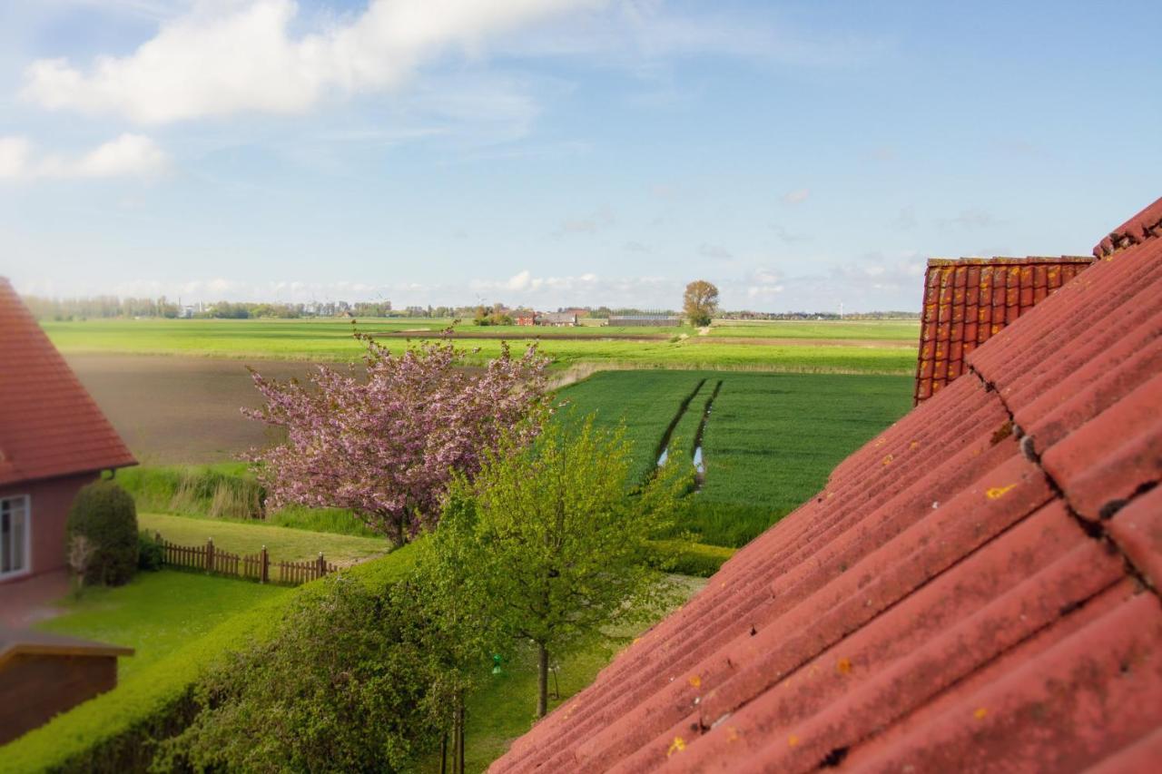 Apartamento Haus Leuchtturm - Ebbe Krummhörn Exterior foto