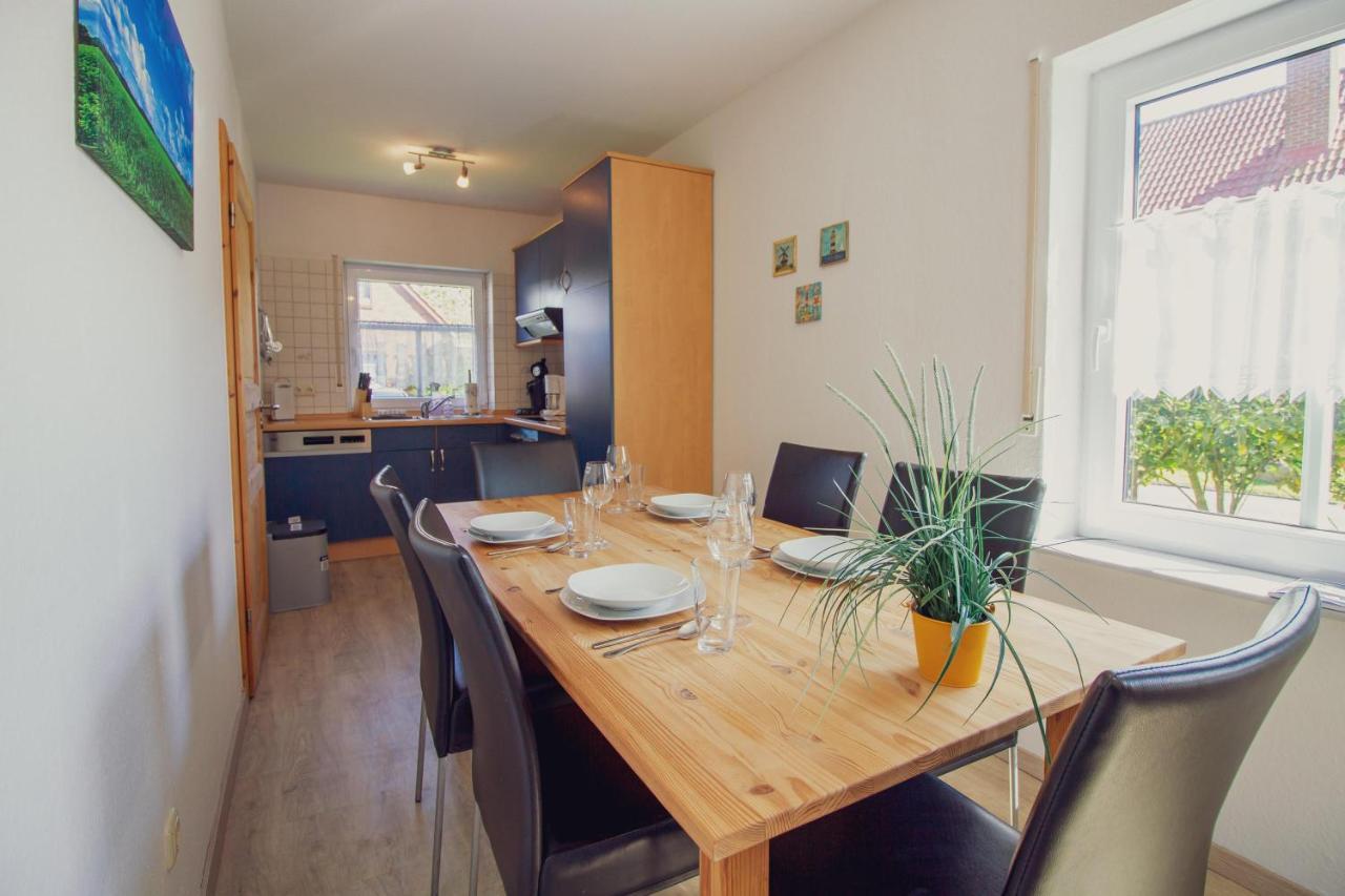 Apartamento Haus Leuchtturm - Ebbe Krummhörn Exterior foto